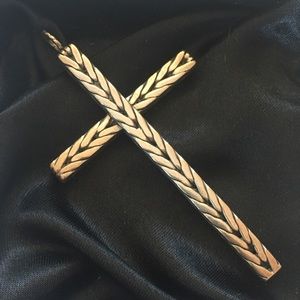 John Hardy sterling Silver Cross